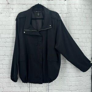 Lane Bryant Size22/24 Light weight zip/snap front jacket.